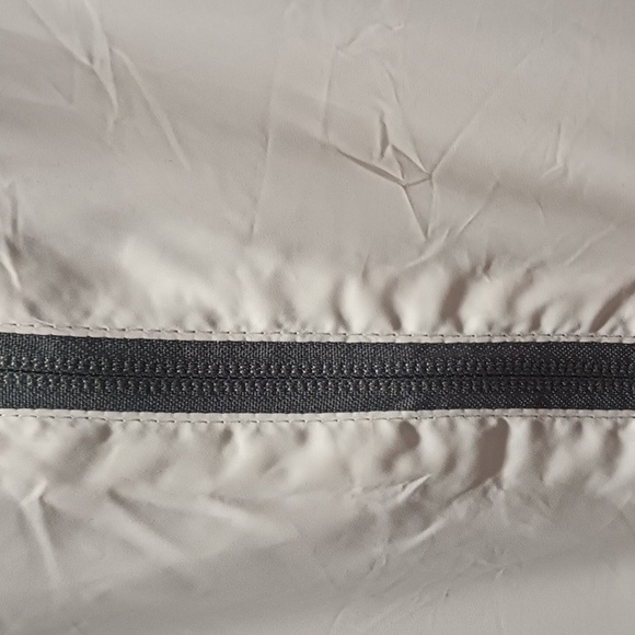 Elevate Microsoft Logo White Gray Windbreaker Zip Up Jacket Mens XL - Picture 11 of 11